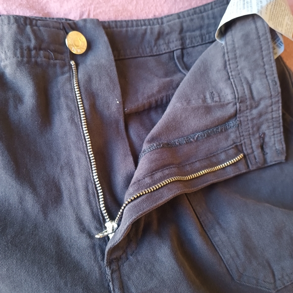 Zara Charcoal Cargo Pants - Picture 4 of 12
